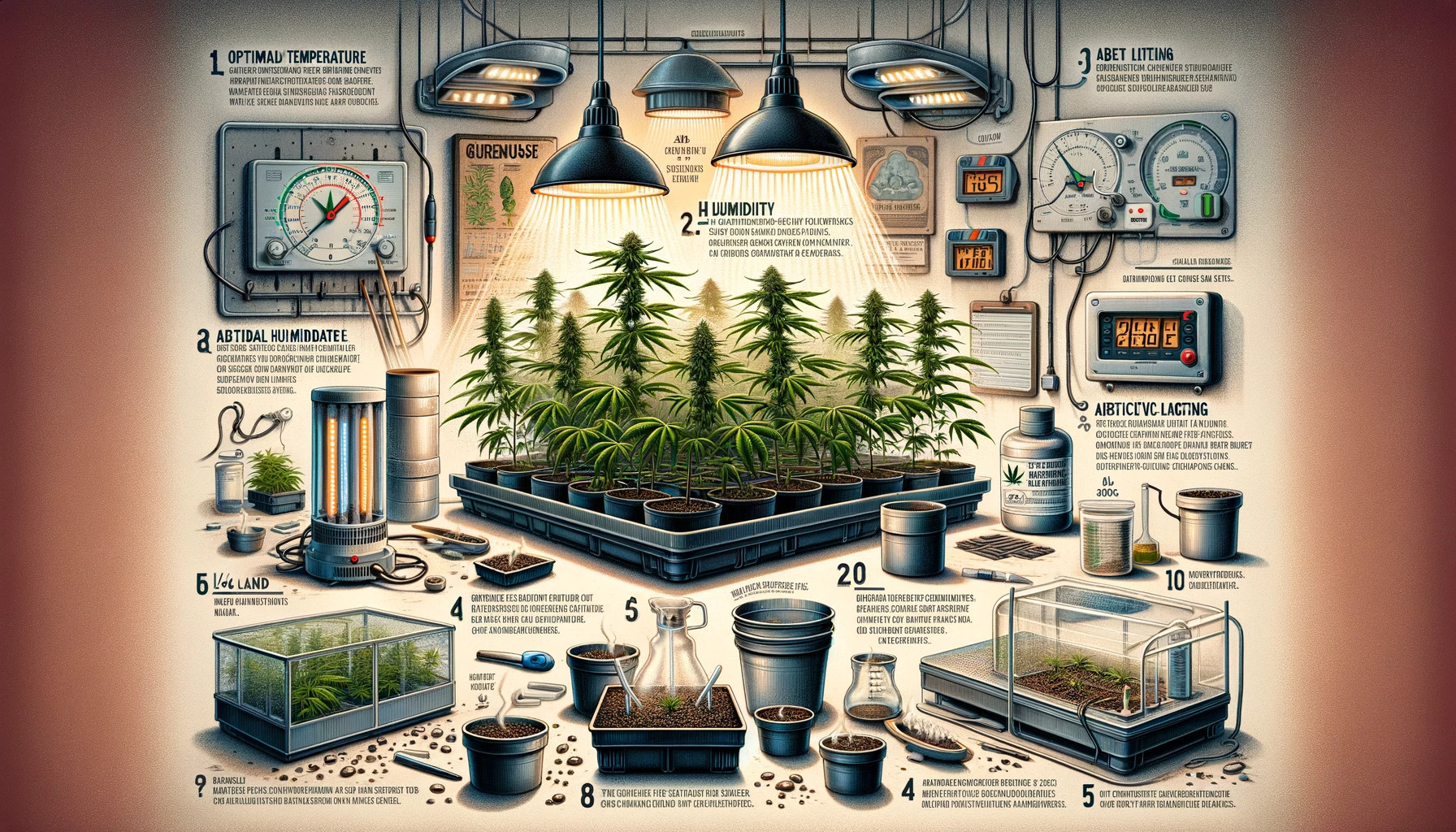 Оптимальные условия для проращивания