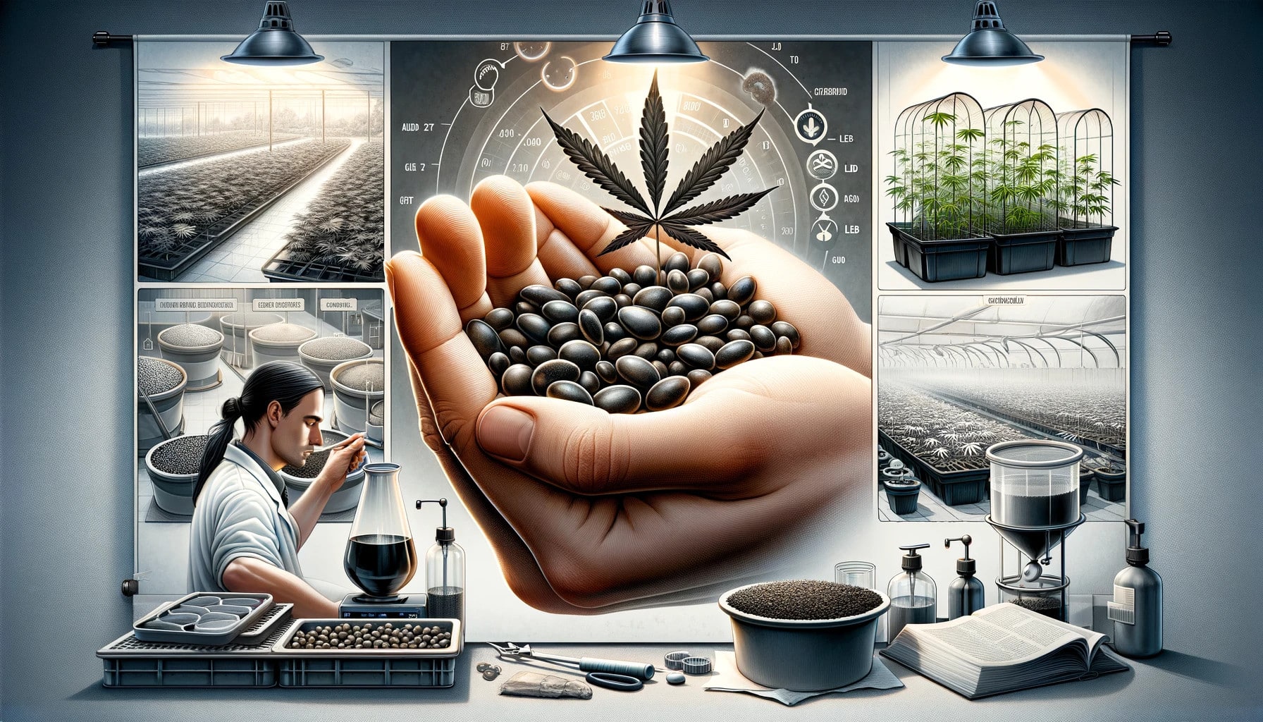 Основы проращивания семян марихуаны