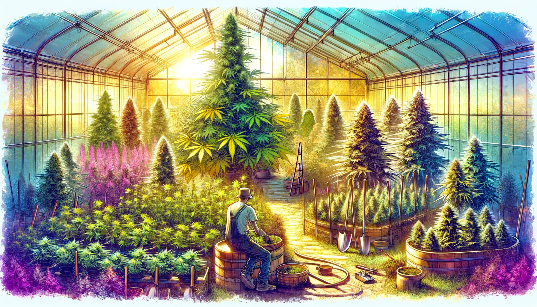 Путешествие по миру самых веселых сортов марихуаны